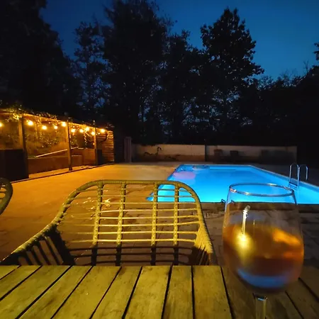 Reve With Private Pool And Airco Prázdninový dům Abjat-sur-Bandiat